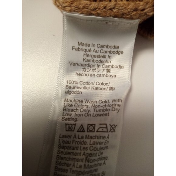 NWT J. Crew Men's Brown Crewneck Sweater Size XL - Picture 5 of 5